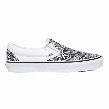 Vans Python Classic - Naisten Slip-on kengät - Valkoinen